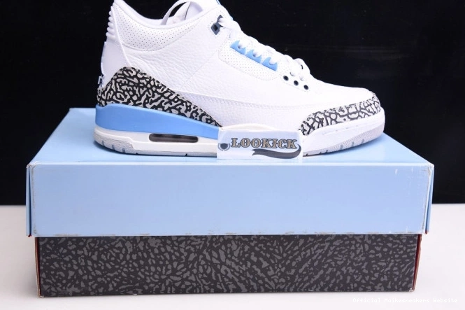Official Maikesneakers CT8532-104 Air UNC Jordan 3 0630
